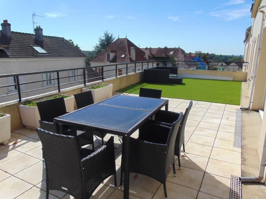 3 Pieces Grande Terrasse Daire Montévrain Dış mekan fotoğraf